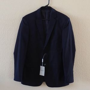NWT Lupurty Men's Dark Navy Suit Jacket Size 40R